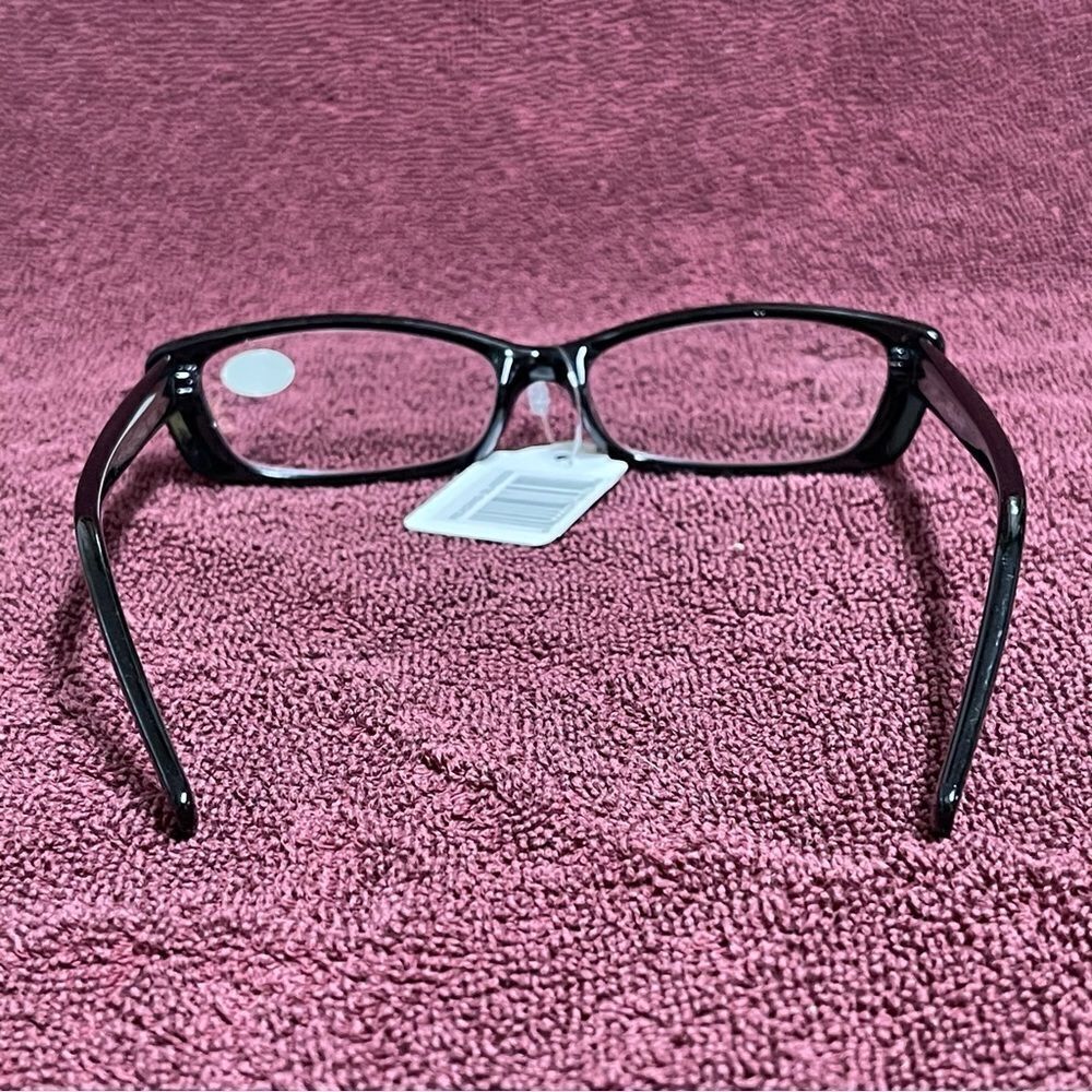 Allen Schwartz ABS Designer Women’s Black Reading Glasses +1.50 NWOB - Picture 12 of 16